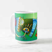 Astro Bauernhof Kaffeetasse (Vorderseite Links)