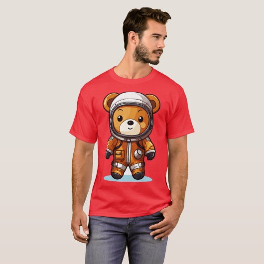 Astro Bear 3 T-Shirt (Vorne ganz)