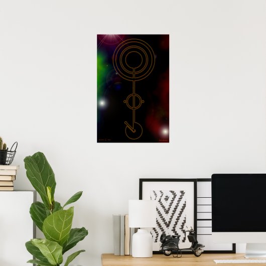 Astro-Binominal Poster (Heimbüro)