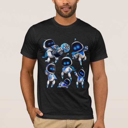 Astro-Bot😂Astro-Bot😂Astro-Bot😂Astro-Bot😂😂😂 T-Shirt (Vorderseite)