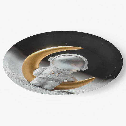 Astro Buddy Pappteller (Schrägansicht)