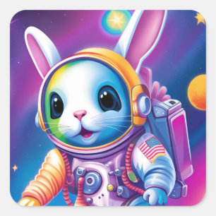 Astro-Bunny Stickers