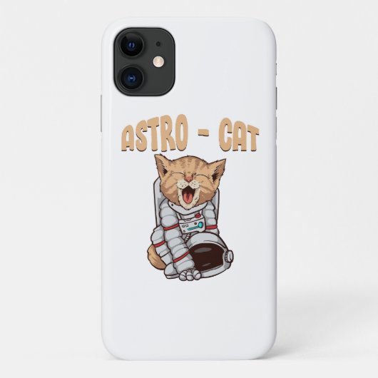 Astro Cat Case-Mate iPhone Hülle (Rückseite)