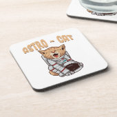 Astro Cat Getränkeuntersetzer (Linke Seite)