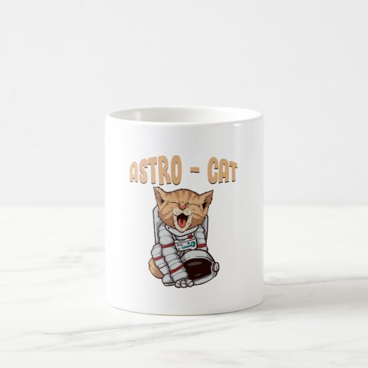 Astro Cat Kaffeetasse (Mittel)