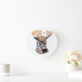 Astro Cat Runde Wanduhr (Zuhause)
