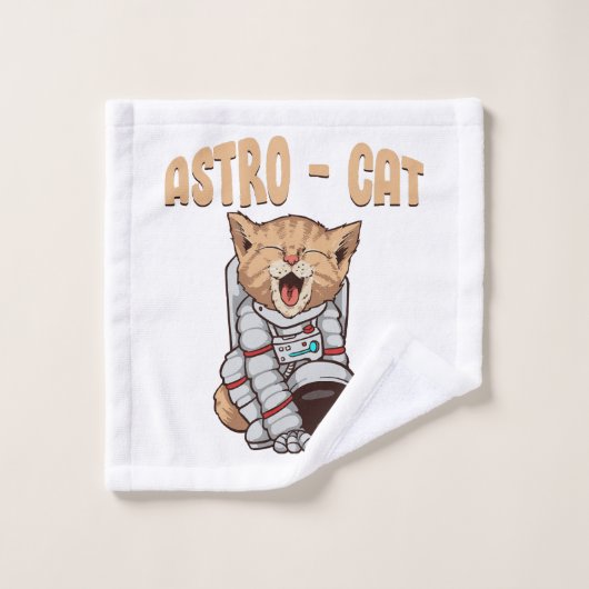 Astro Cat Waschlappen (Waschlappen)