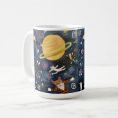 Astro Cats Kaffeetasse (Vorderseite Links)