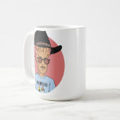 Astro-Cowboy Fan Kaffeetasse (Vorderseite Links)