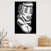 Astro-Creeps™/Candy La Vamp™ Poster (Küche)