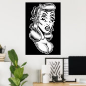 Astro-Creeps™/Candy La Vamp™ Poster (Heimbüro)