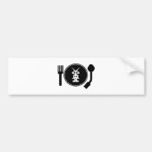 Astro DJ Autoaufkleber (Vorne)