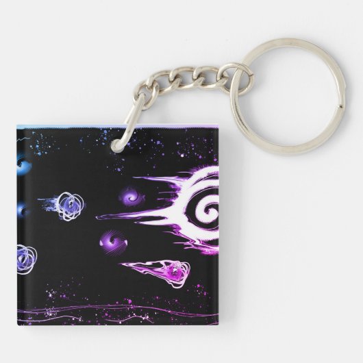 Astro-Fazilität für Regenbogen Schlüsselanhänger (Rückseite)