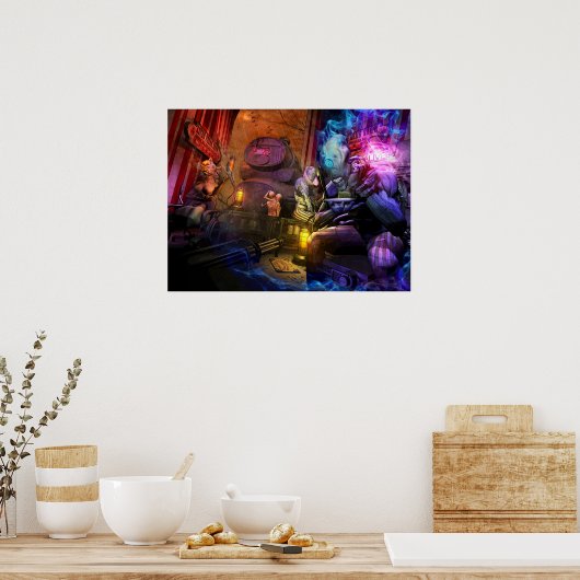 Astro Freak Show Poster (Küche)