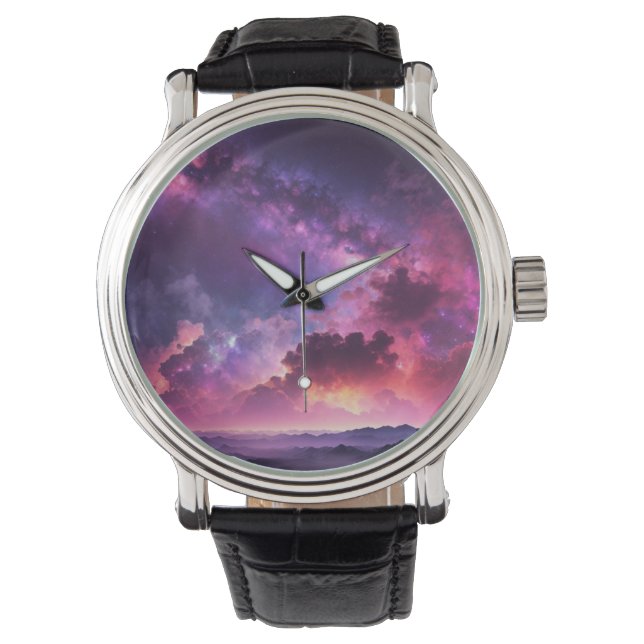 Astro Galaxy Armbanduhr (Vorderseite)