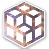 Astro Geometry Aufkleber (Vorderseite)