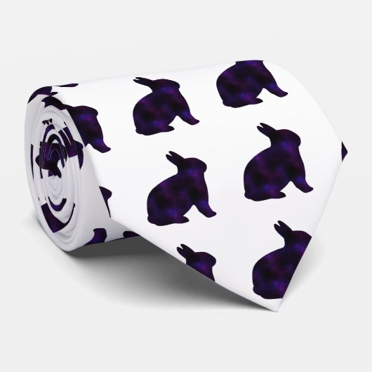 Astro Häschen Krawatte (Gerollt)