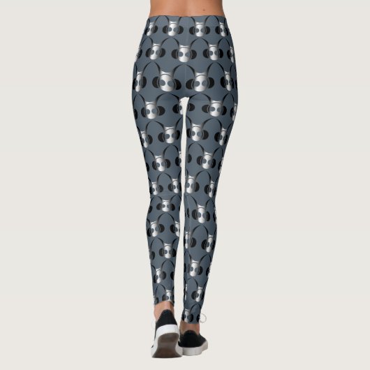 ASTRO HEAD - Metall1 Leggings (Rückseite)