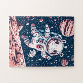 Astro Hippo Puzzle (Horizontal)