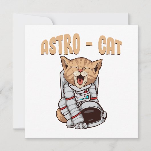 Astro-Katze (Vorderseite)