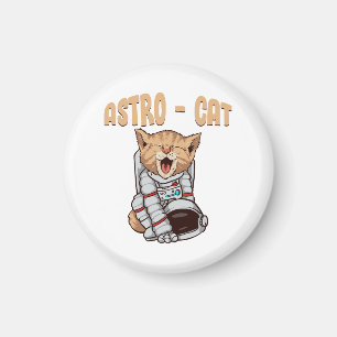 Astro-Katze Magnet