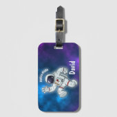 Astro Kids Luggage Tag Gepäckanhänger (Vorderseite Vertikal)