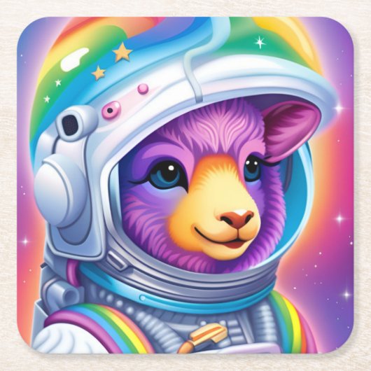 Astro-Lamb-Design - Untersetzer (Vorderseite)