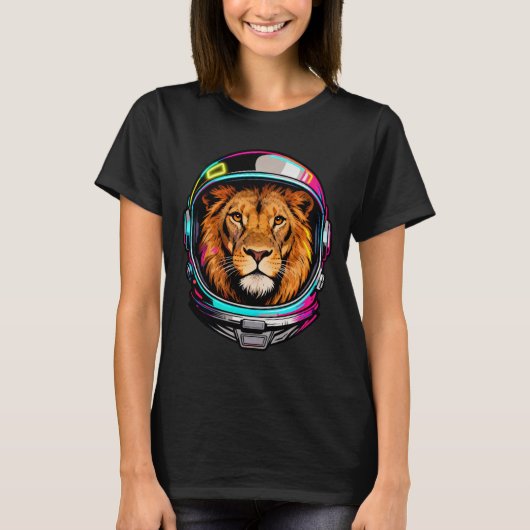 Astro Lion Color. T-Shirt (Vorderseite)