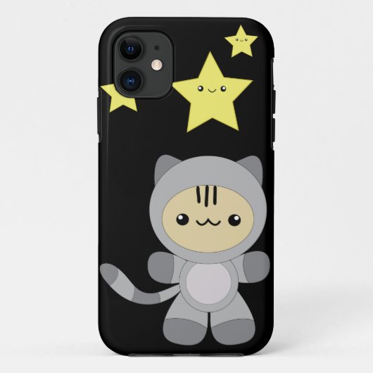 Astro Miezekatze kawaii iPhone 5 Fall Case-Mate iPhone Hülle (Rückseite)