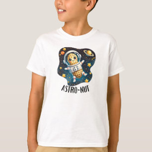 Astro-Nut Erdnuss, Astronauten-Wortspiel T-Shirt