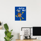 Astro Nut Poster (Heimbüro)