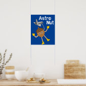 Astro Nut Poster (Küche)