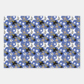 Astro Nut Stars Geschenkpapier Set (Vorderseite 2)
