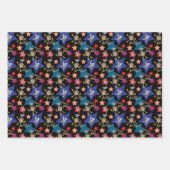 Astro Nut Stars Geschenkpapier Set (Vorderseite)