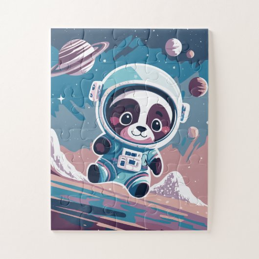 Astro Panda Puzzle (Vertikal)