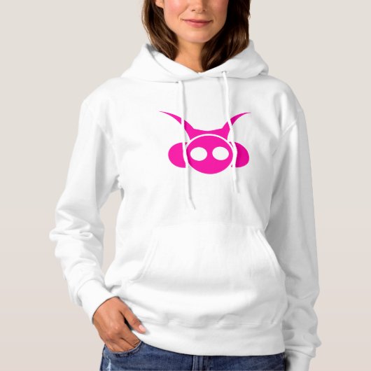 ASTRO PINK HOODIE (Vorderseite)