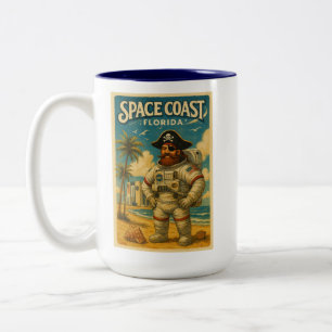"Astro-Pirat Florida" Zweifarbige Tasse
