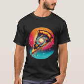 Astro Pizza Slice T-Shirt (Vorderseite)