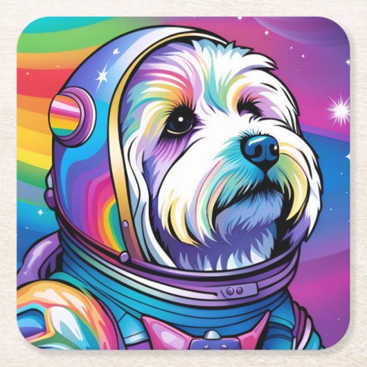 Astro-Pup-Design - Untersetzer (Vorderseite)