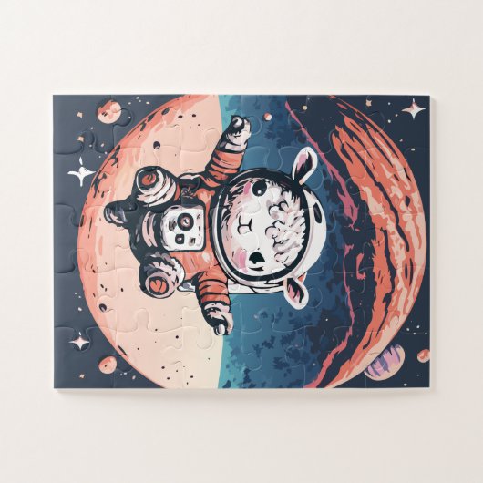 Astro Sheep Puzzle (Horizontal)