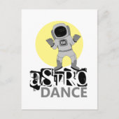 Astro-Tanz, Astronaut Postkarte (Vorderseite)