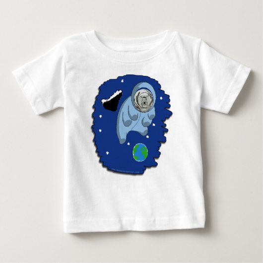 Astro-Tardigrade Säuglings-T - Shirt (Vorderseite)