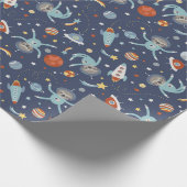 Astro Trägheiten Geschenkpapier (Ecke)