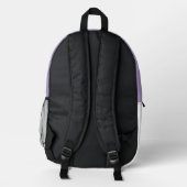 Astro Unicorn Rucksack (Rückseite)