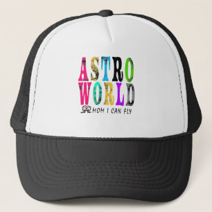 Astro World Mama fliegen Truckerkappe
