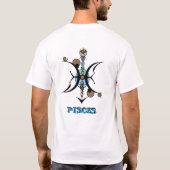 ASTRO ZEICHEN FISCHE T-Shirt (Rückseite)