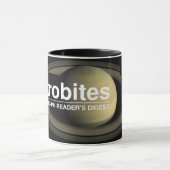 Astrobites Tasse - Saturn (dunkler Hintergrund) (Zentrum)