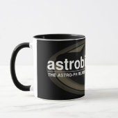 Astrobites Tasse - Saturn (dunkler Hintergrund) (Links)