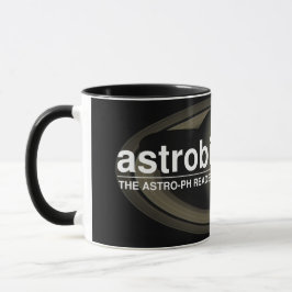 Astrobites Tasse - Saturn (dunkler Hintergrund)