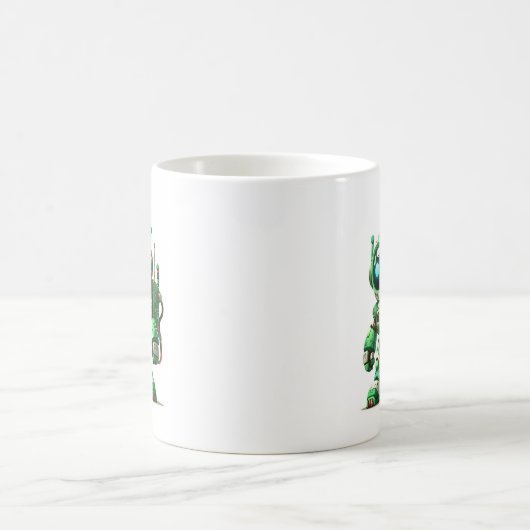AstroBoy Green Kaffeetasse (Mittel)